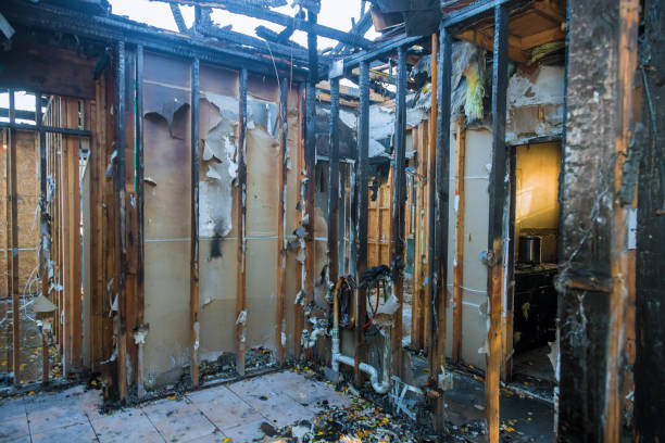 Professional Fire Damage Repair technician working in Northfield, MN